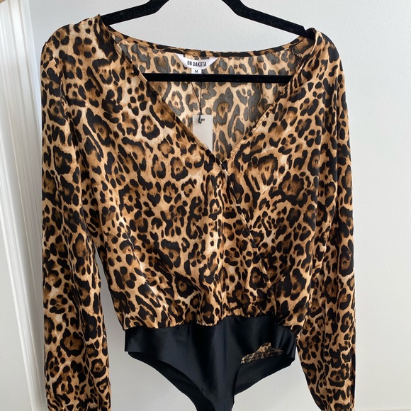 Leopard Print Body Suit - Picture 2 of 5
